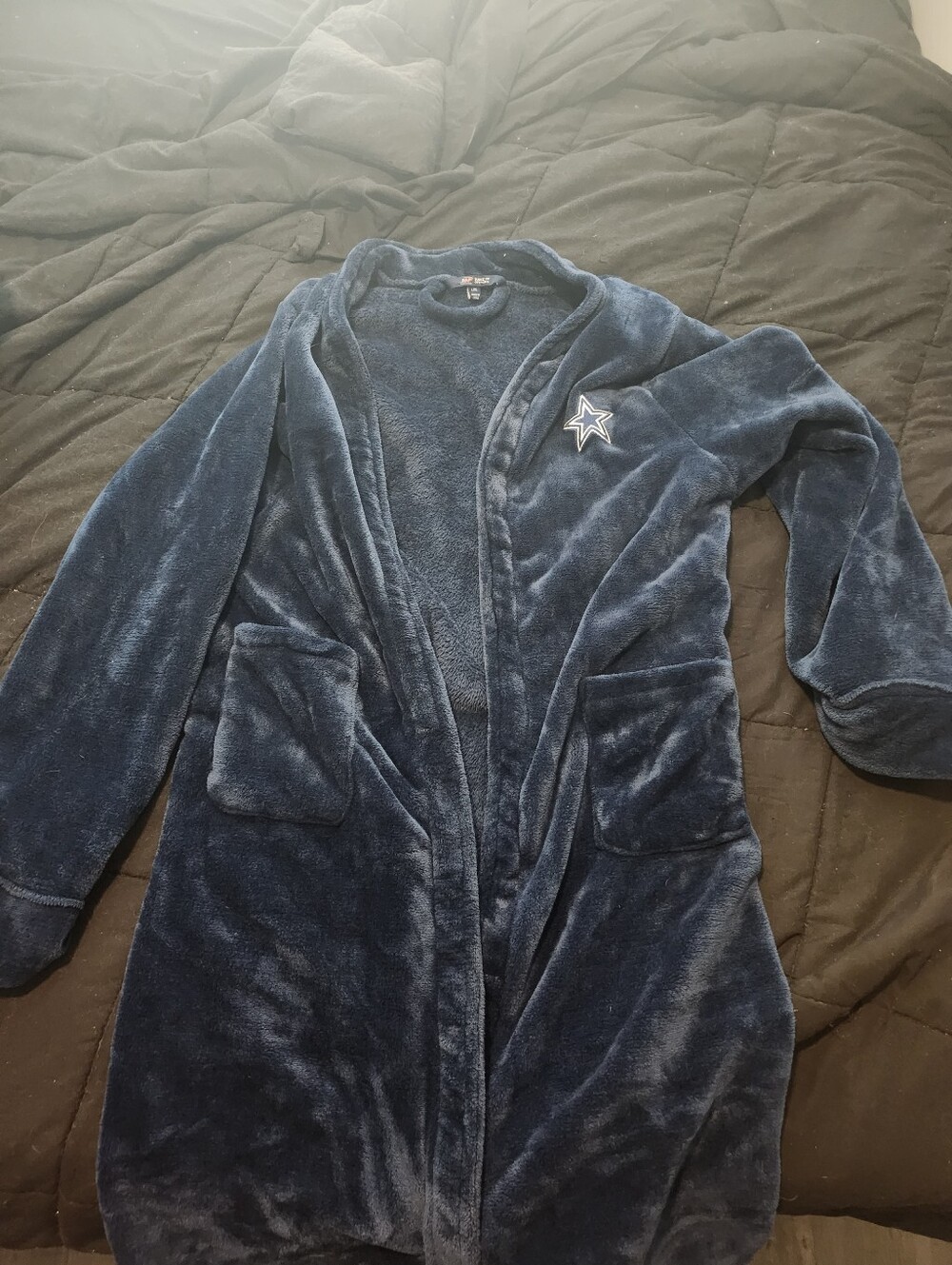 Dallas Cowboys Bathrobe (Missing Belt) Size L/XL